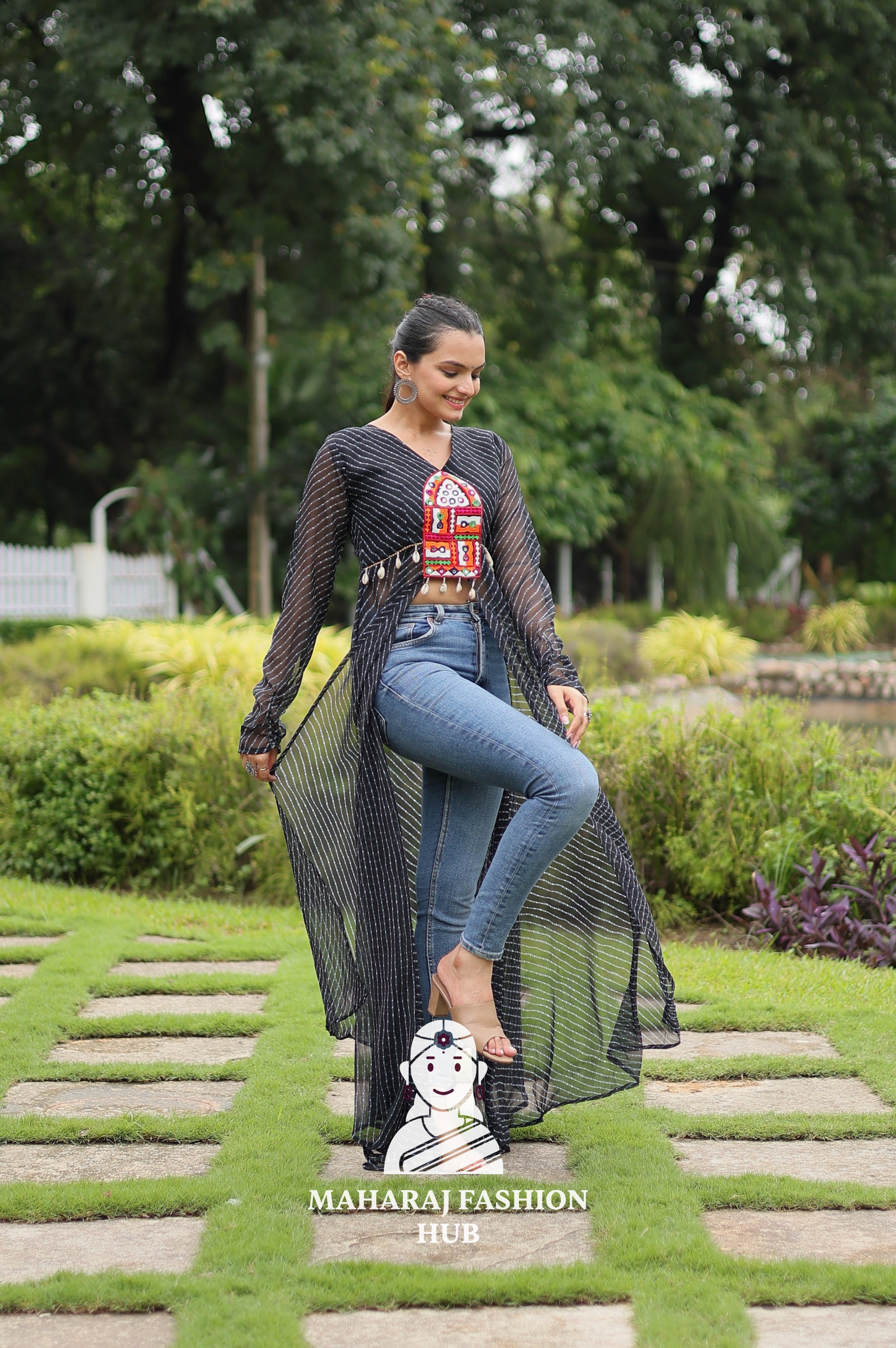 💃 Vibrance Draped in Tradition - Special Designer Gown