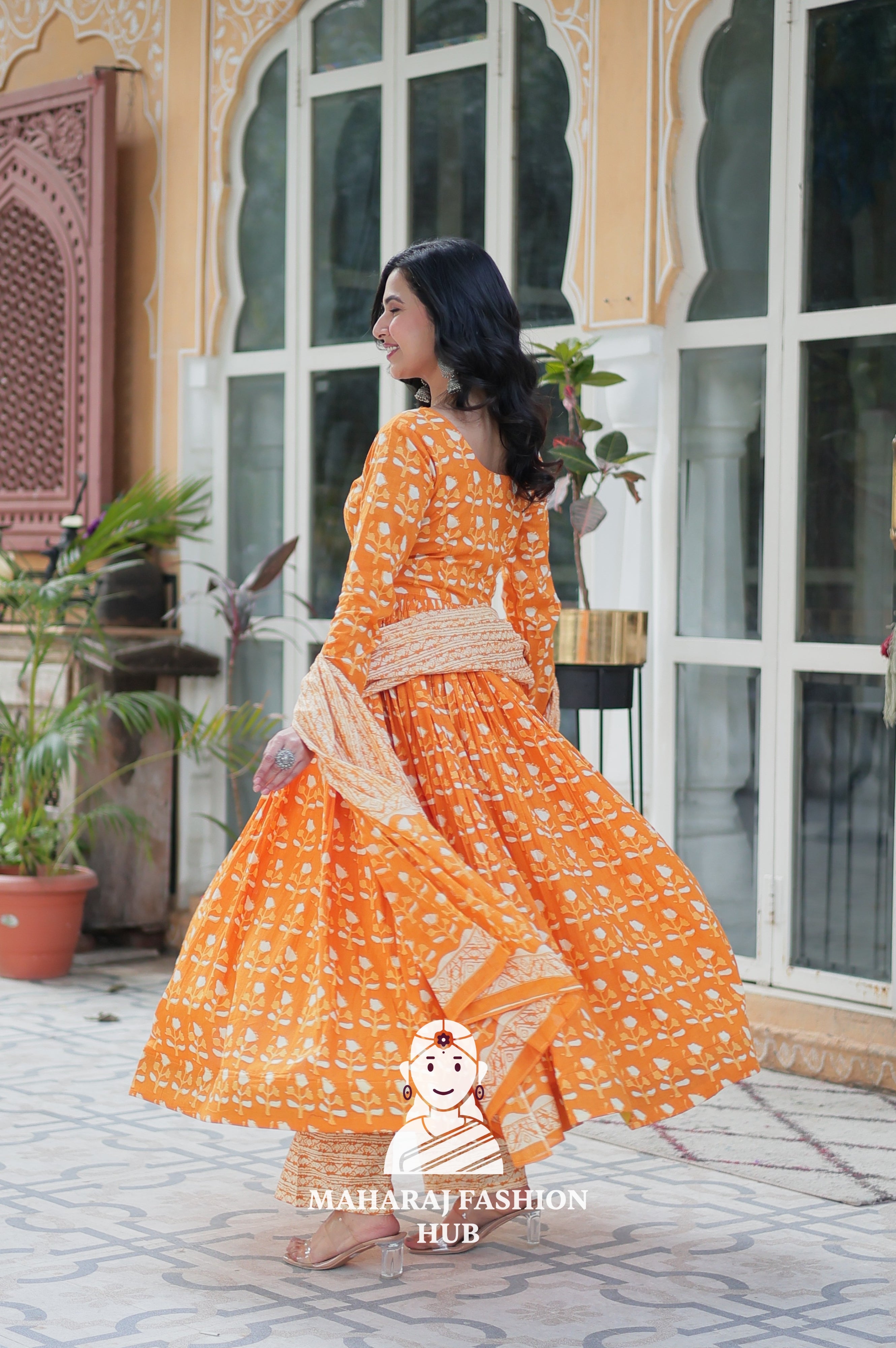 Pure Cotton Special Designer Gown
