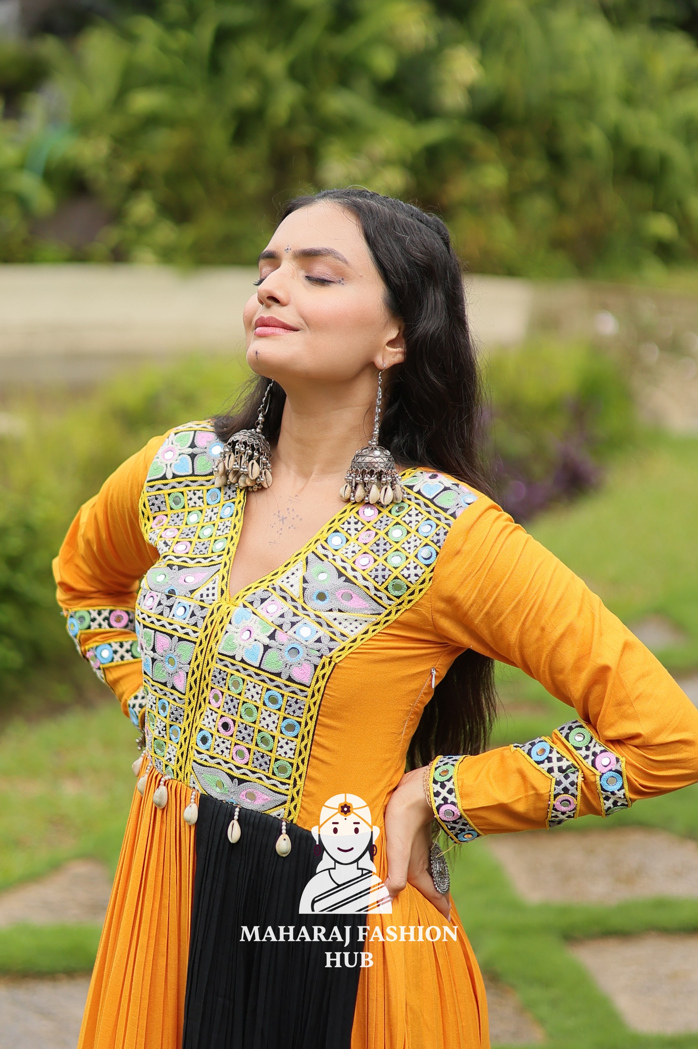💃 Twirl in 14Kg Reyon Glam - Special Designer Gown