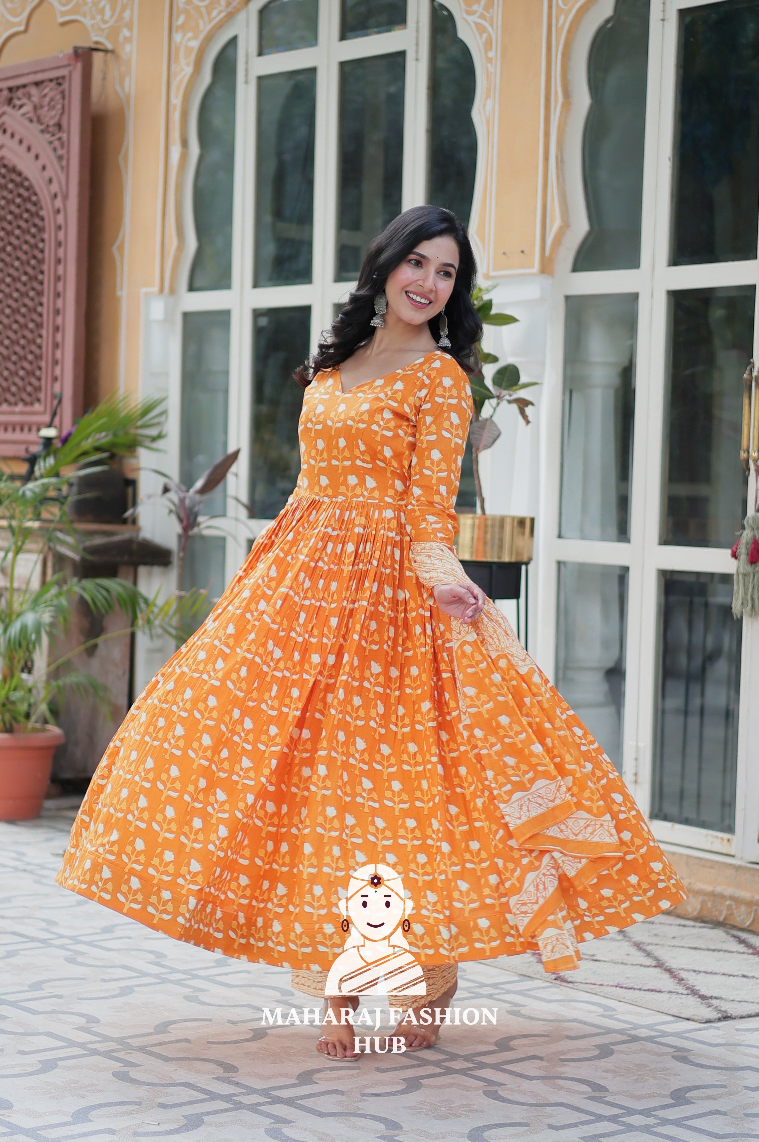 Made from premium pure cotton - Special Designer Gown