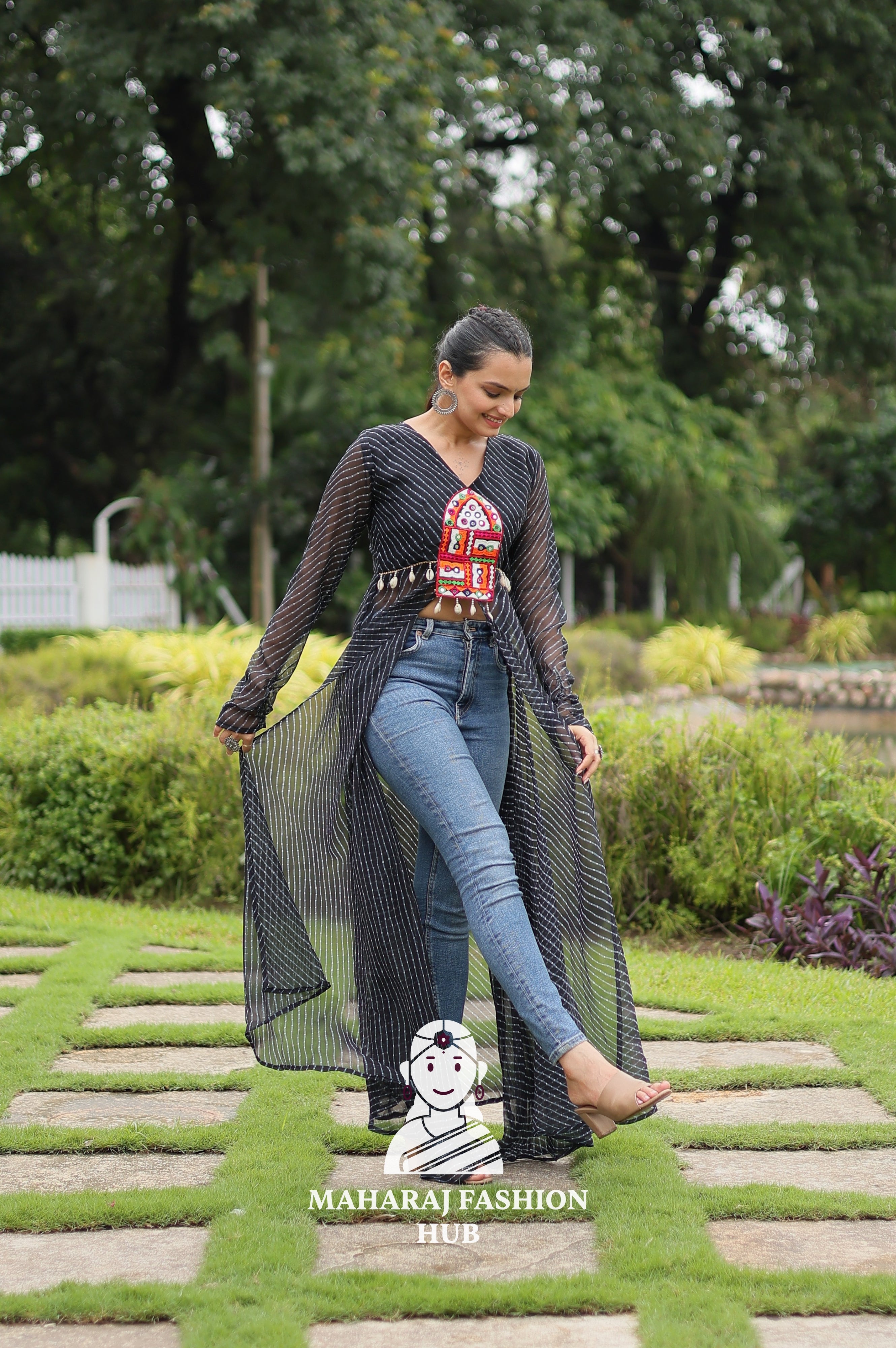 💃 Vibrance Draped in Tradition - Special Designer Gown