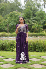 🧵 Glamour & Grace in Faux Blooming Fabric - Special Designer Gown