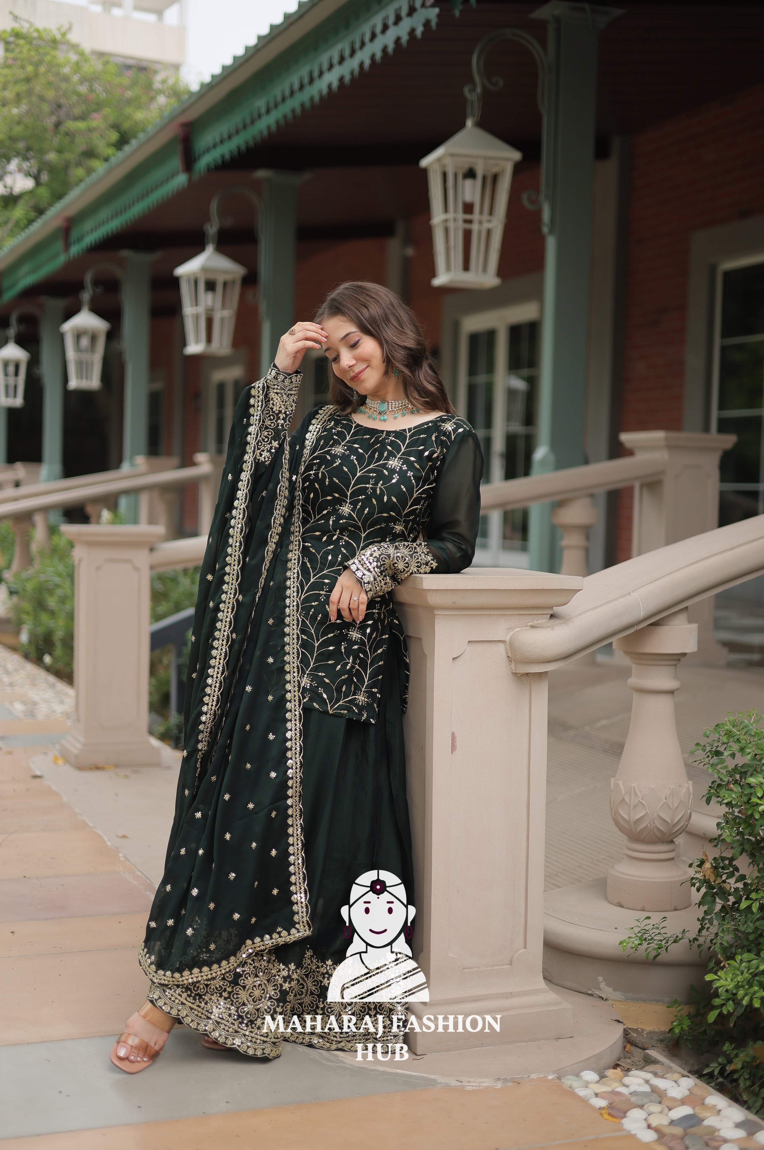 🌺 Luxe in Layers with Rangoli Silk - Special Designer Gown