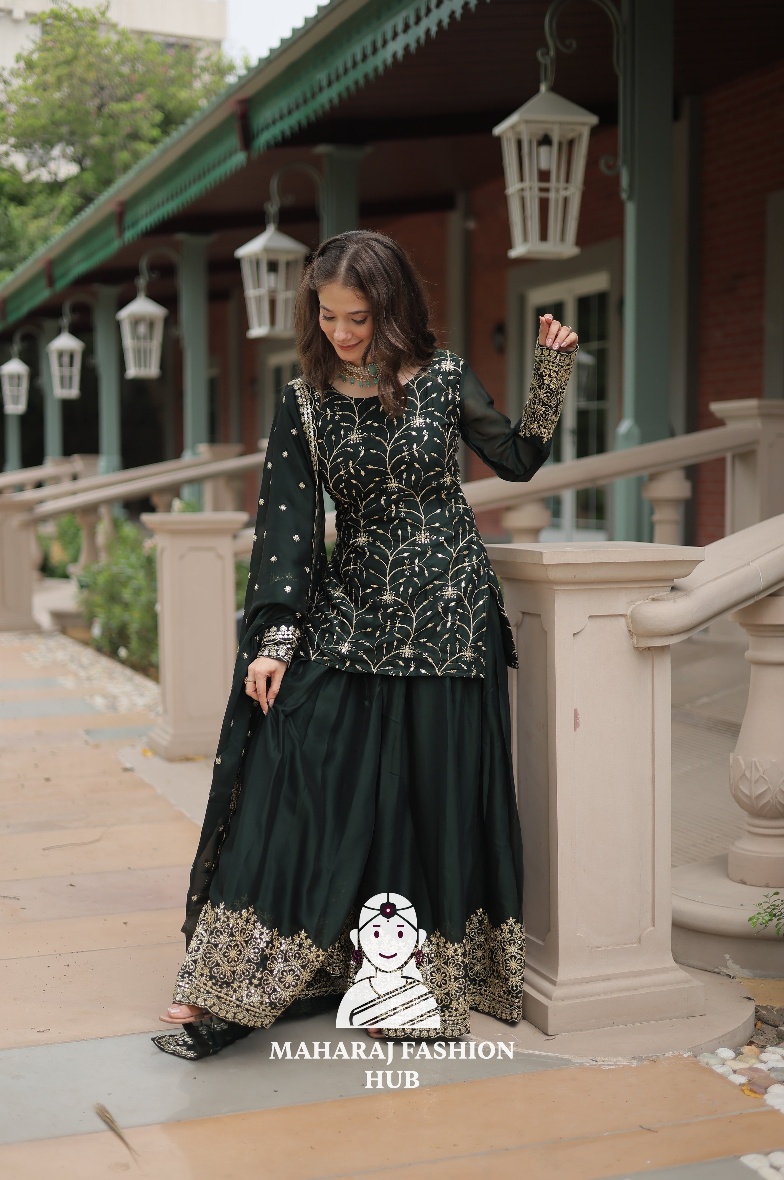 🌺 Luxe in Layers with Rangoli Silk - Special Designer Gown
