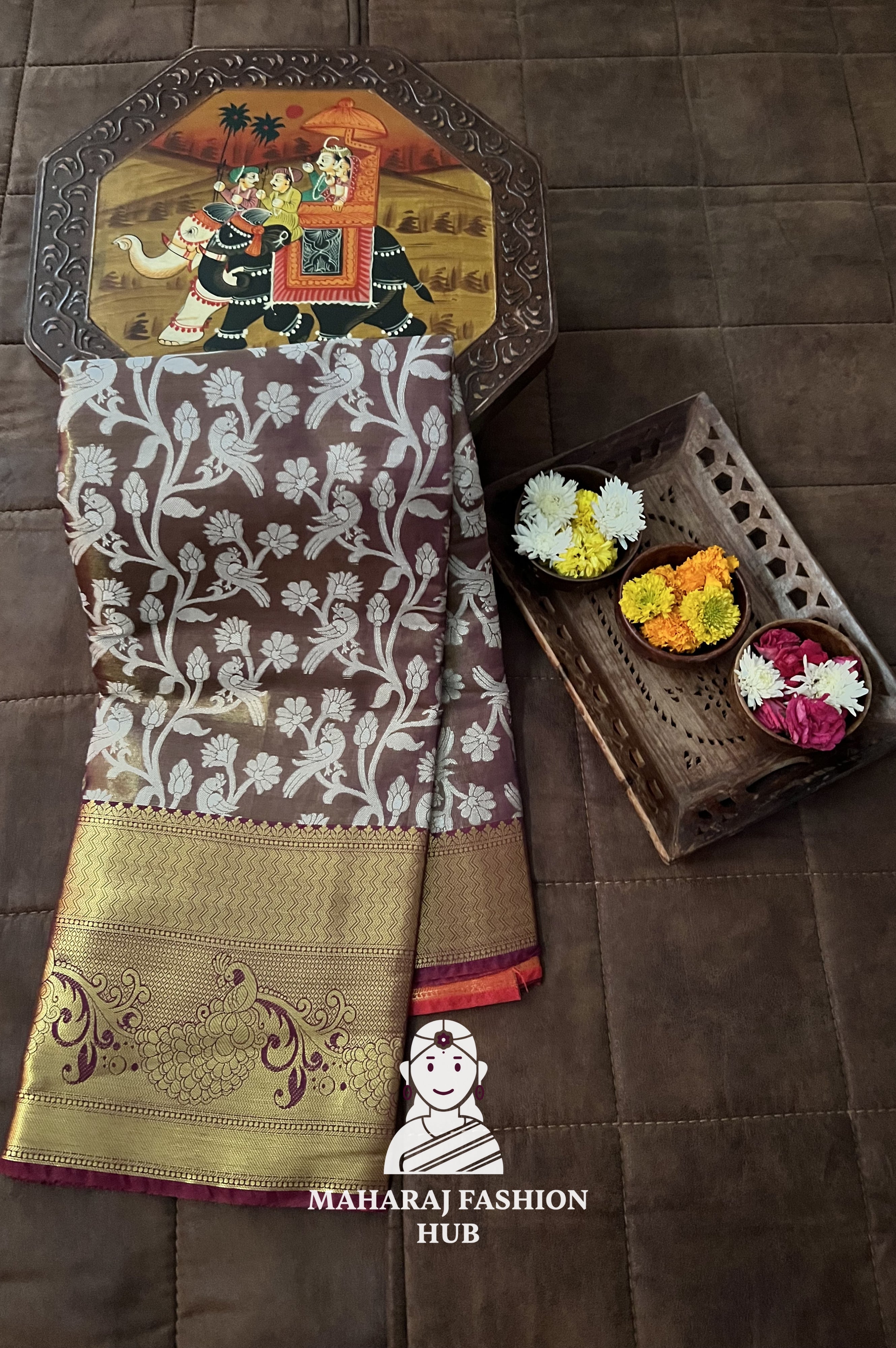 The Heritage Drape – Kanchipuram Curated Series