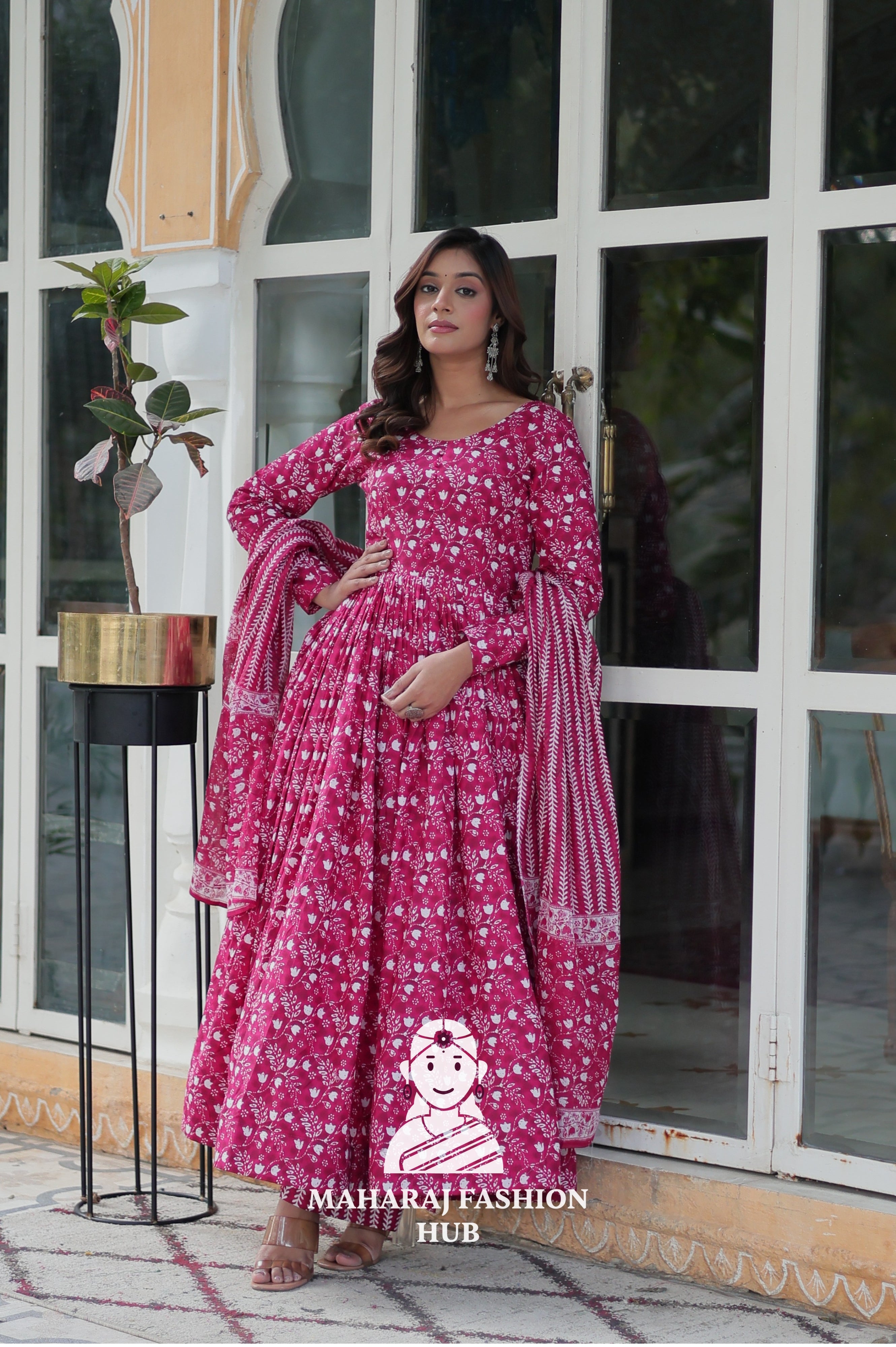 Stylish Deal! Premium Cotton Kurti Sets with Pant & Dupatta 👗