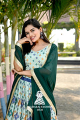 Twilight Charm – Sequin Printed Lehenga Choli