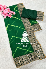 ✨ Georgette Saree with Sequins Work | Party Wear Designer Saree 💃