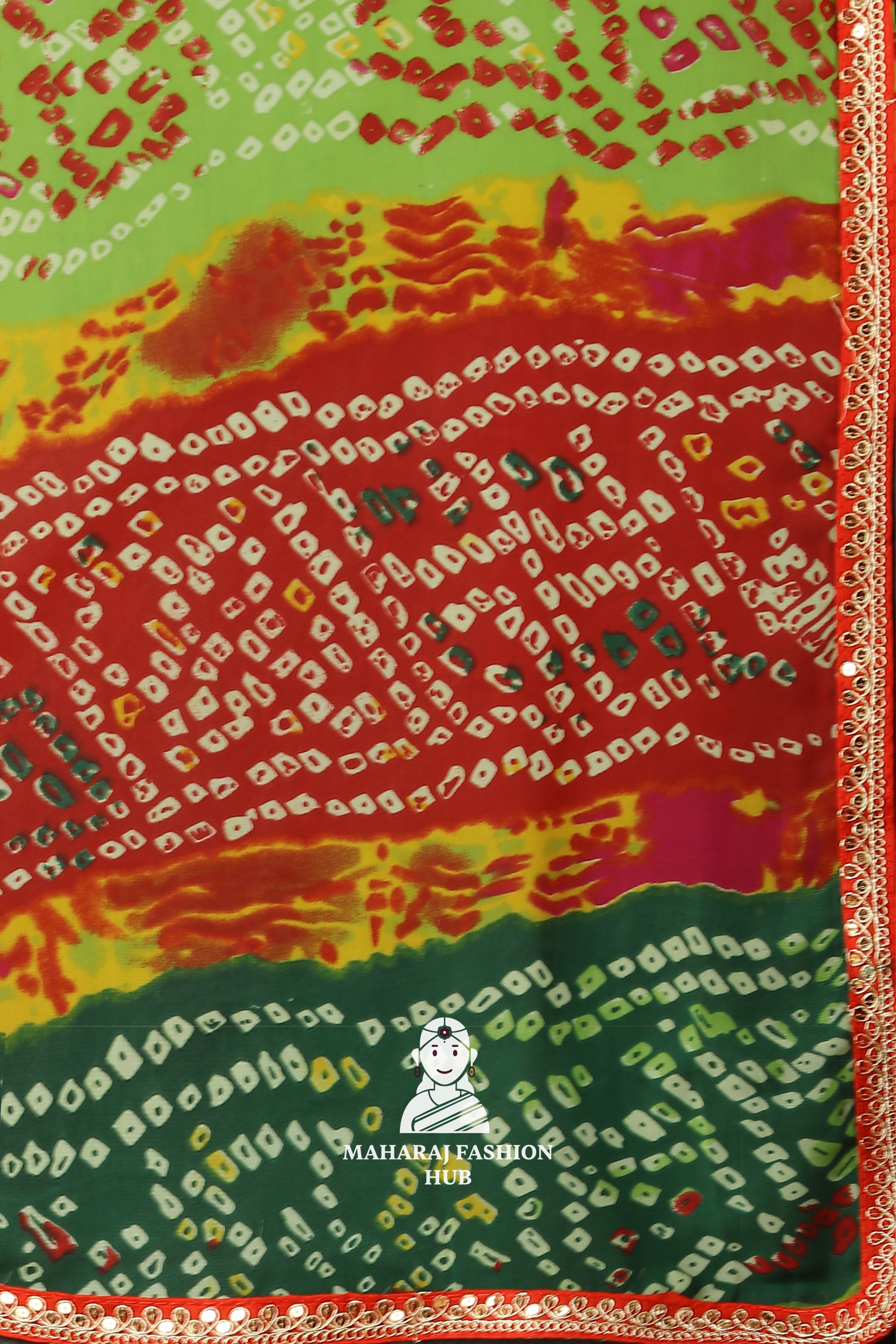 Maharaj Fashion Hub Georgette Saree for Women – Ethnic & Elegant Look