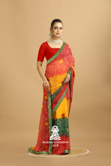 Maharaj Fashion Hub Lightweight Georgette Saree for Women – Festive & Casual