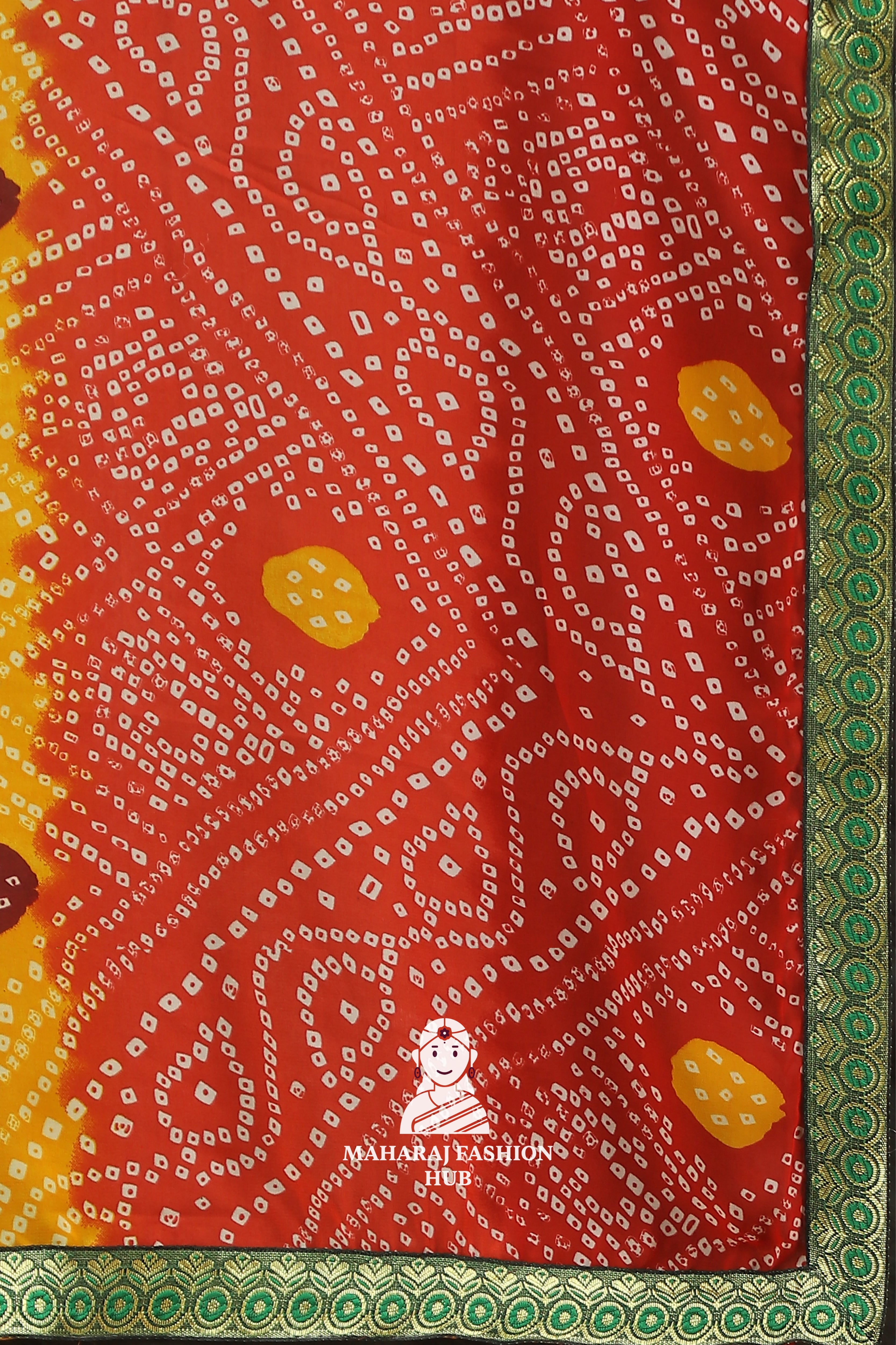 Maharaj Fashion Hub Lightweight Georgette Saree for Women – Festive & Casual